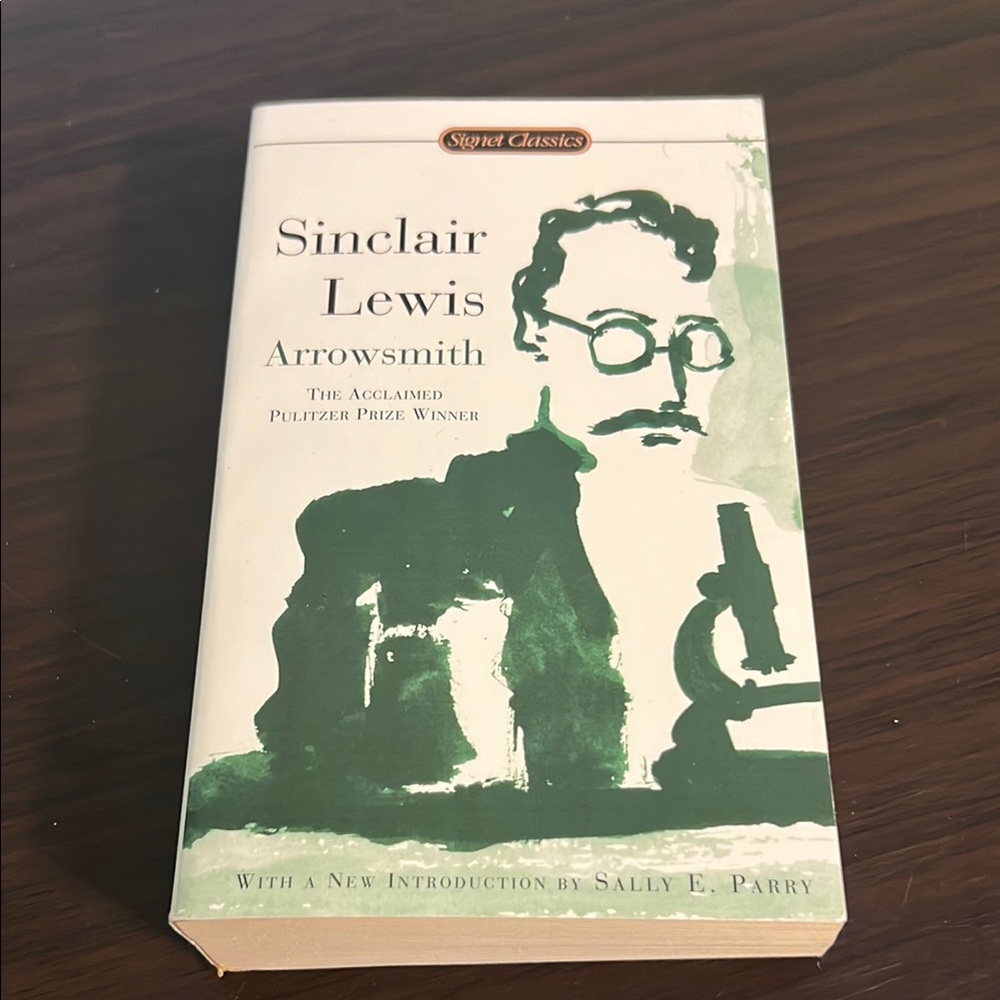 Sinclair Lewis 'Arrowsmith' Book